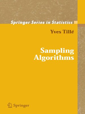 cover image of Sampling Algorithms